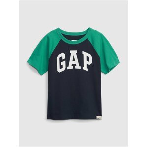Zeleno-modré klučičí tričko GAP