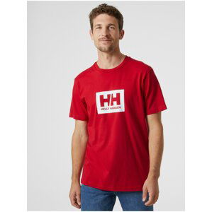 Červené pánské tričko HELLY HANSEN HH Box T