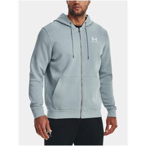 Mikina Under Armour UA Essential Fleece FZ Hood-BLU