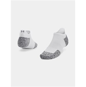 Bílé sportovní ponožky Under Armour UA AD Run Cushion 1pk NS Tab