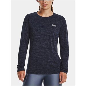 Tričko Under Armour Tech LS Crew Twist-NVY