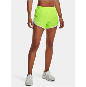 Neonově zelené sportovní kraťasy Under Armour UA Fly By 2.0 Short