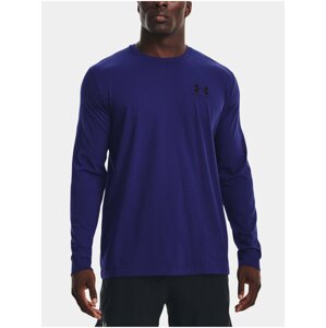 Tričko Under Armour UA SPORTSTYLE LEFT CHEST LS-BLU