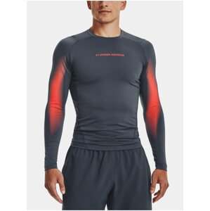 Tričko Under Armour UA HG Armour Novelty LS-GRY