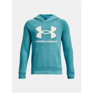 Mikina Under Armour UA RIVAL FLEECE HOODIE-BLU