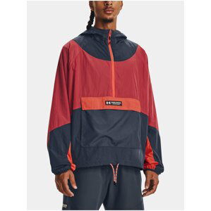 Bunda Under Armour UA Rush Woven 1/2 Zip Anorak-GRY