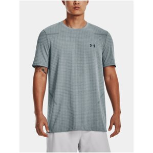 Tričko Under Armour UA Seamless Grid SS-BLU