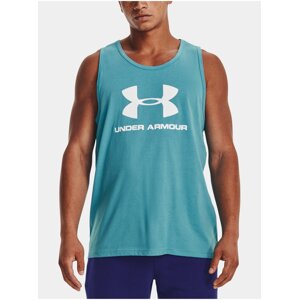 Tílko Under Armour UA SPORTSTYLE LOGO TANK-BLU