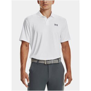 Tričko Under Armour UA Performance 3.0 Polo -WHT