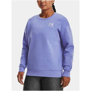 Mikina Under Armour Essential Fleece Crew-BLU