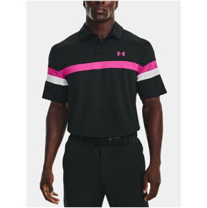 Tričko Under Armour UA T2G Color Block Polo-BLK