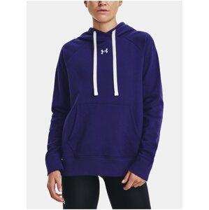 Mikina Under Armour Rival Fleece HB Hoodie-BLU