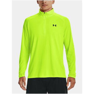 Tričko Under Armour UA Tech 2.0 1/2 Zip-GRN