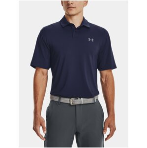 Tričko Under Armour UA T2G Polo-NVY