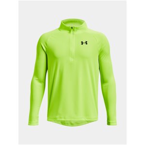 Tričko Under Armour UA Tech 2.0 1/2 Zip-GRN