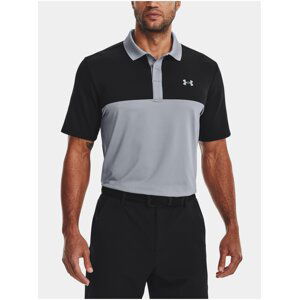 Tričko Under Armour UA Perf 3.0 Color Block Polo-GRY