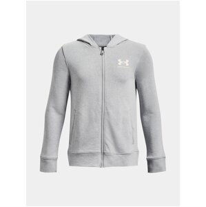 Mikina Under Armour UA Rival Terry FZ Hoodie-GRY