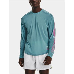 Tričko Under Armour UA RUN ANYWHERE BREEZE LS -BLU