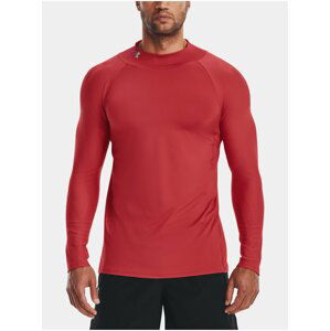 Tričko Under Armour UA SmartForm Rush Mock LS-RED