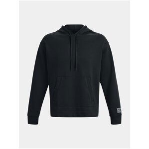 Černá pánská mikina s kapucí Under Armour UA Summit Knit Hoodie-BLK