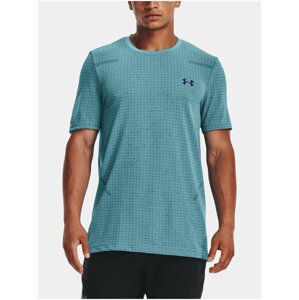 Tričko Under Armour UA Seamless Grid SS-BLU