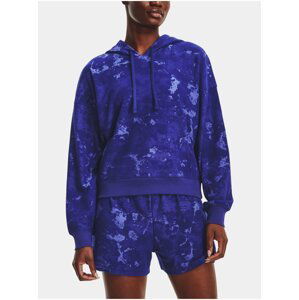 Mikina Under Armour Journey Terry Hoodie-BLU