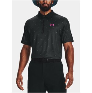 Tričko Under Armour UA Perf 3.0 Deuces Polo-BLK