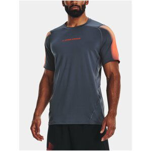 Tričko Under Armour UA HG Armour Nov Fitted SS-GRY