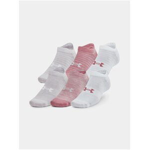 Ponožky Under Armour UA Essential No Show 6pk-PNK