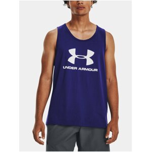 Tílko Under Armour UA SPORTSTYLE LOGO TANK-BLU