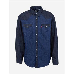 Tmavě modrá pánská džínová košile Levi's® Barstow Western Standard