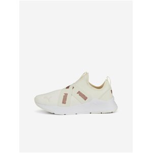 Krémové dámské slip on tenisky Puma Wired Run