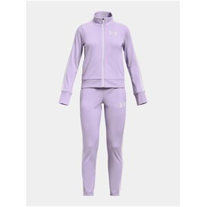 Světle fialová holčičí sportovní souprava Under Armour Knit Track Suit