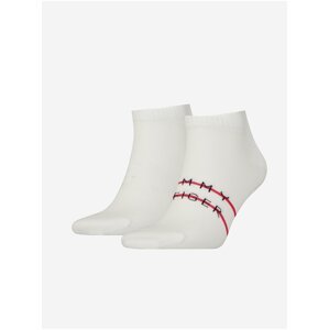 Sada dvou párů ponožek v bílé barvě Tommy Hilfiger