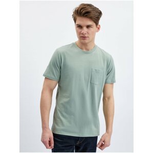 Zelené pánské tričko s kapsičkou GAP