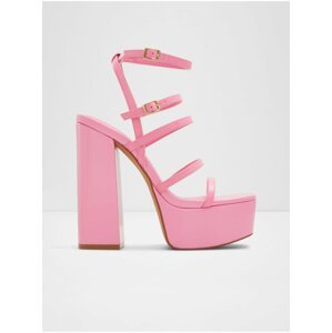 Růžové dámské sandály na platformě ALDO Darling