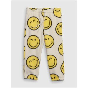 Béžové klučičí tepláky fleece GAP & Smiley® Unisex