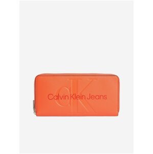 Oranžová dámská peněženka Calvin Klein Jeans