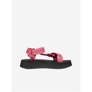 Růžové dámské sandály na platformě Calvin Klein Jeans