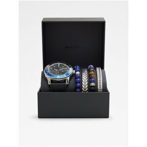 Tmavě modré pánské hodinky a náramky ALDO Dalew
