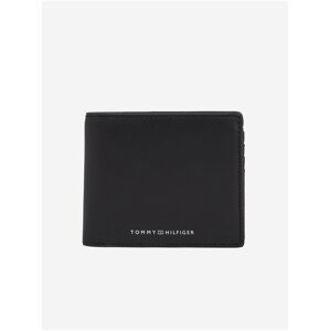 Černá pánská kožená peněženka Tommy Hilfiger Modern Leather CC and Coin