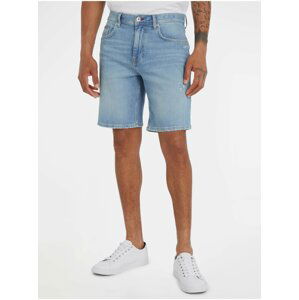 Světle modré pánské džínové kraťasy Tommy Hilfiger Brooklyn Short