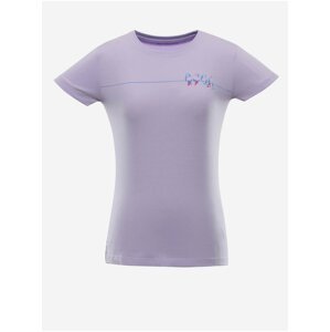 Dámské bavlněné triko ALPINE PRO CELGA fialová
