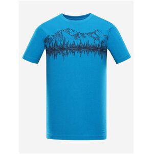 Pánské bavlněné triko ALPINE PRO LEFER modrá