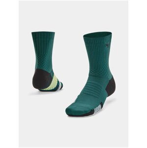 Ponožky Under Armour Rock UA AD Playmaker 1pk Mid - zelená