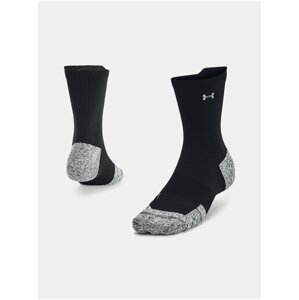 Ponožky Under Armour UA AD Run Cushion 1pk Mid - černá