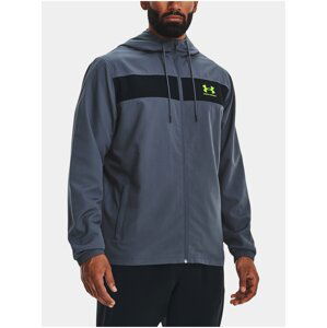 Bunda Under Armour UA SPORTSTYLE WINDBREAKER - šedá