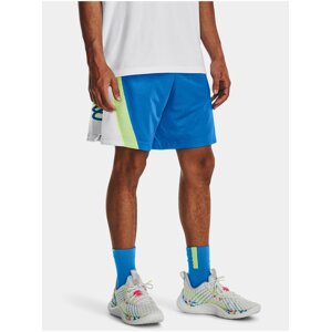 Modré pánské sportovní kraťasy Under Armour Curry Splash 9'' Short