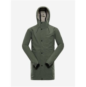 Pánský nepromokavý kabát s membránou ptx ALPINE PRO PERFET zelená