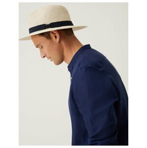 Béžový pánský klobouk typu Ambassador Marks & Spencer